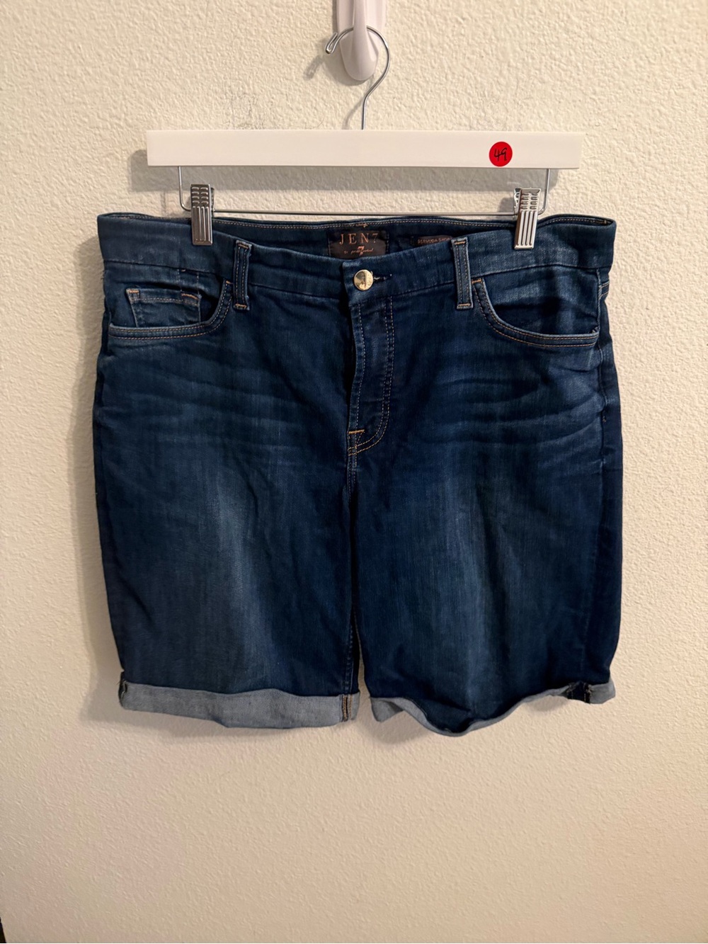 Lucky Brand Dark Blue Denim Jean Shorts